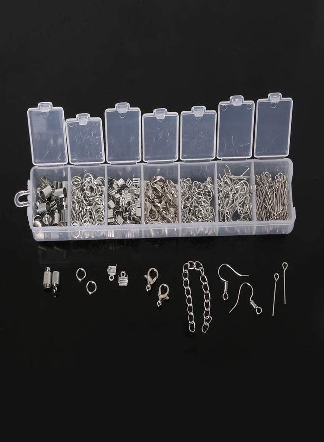 DIY Crafts 250 Grm, Antique Silver, Silver/Gold Color Metal Parts Mix Set for Making Bracelet Necklace Earring Jewelry Findings Accessories Manua (250 Grm, Antique Silver) - Image 5